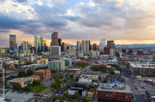 Skyline in Denver, Colorado