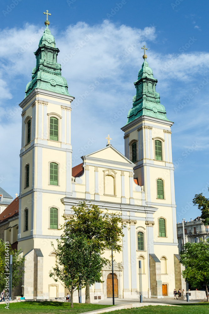 Inner City Parish church, Budapest, Hungary