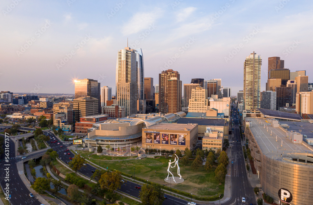 Fototapeta premium Denver Skyline