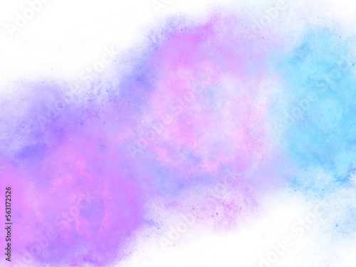 gradient cloud nebula galaxy colorful shape element © Mas Water