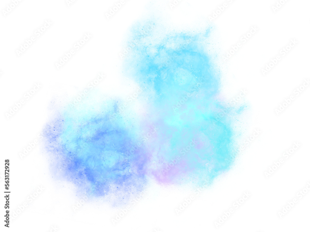 gradient cloud nebula galaxy colorful shape element