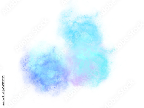 gradient cloud nebula galaxy colorful shape element