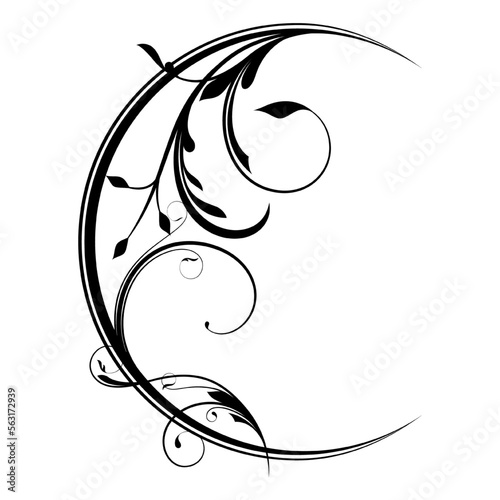 flourish vector, icon, symbol, logo, clipart, isolated. vector illustration. vector illustration isolated on white background.