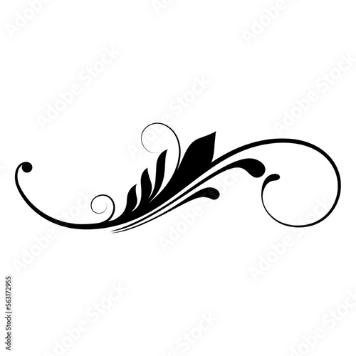 flourish vector, icon, symbol, logo, clipart, isolated. vector illustration. vector illustration isolated on white background.