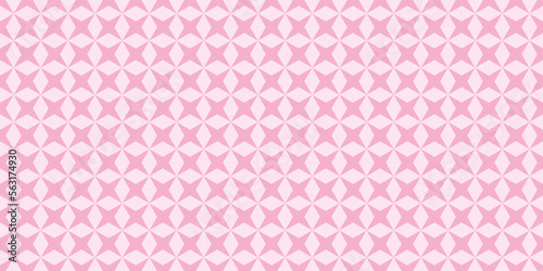Abstract Light Pink geometric seamless pattern Repeating background Retro Geometric motif Fabric design Textile swatch Dress. fashion design. Wrap allover print. Rose pink Basic pattern. Pastel Pink