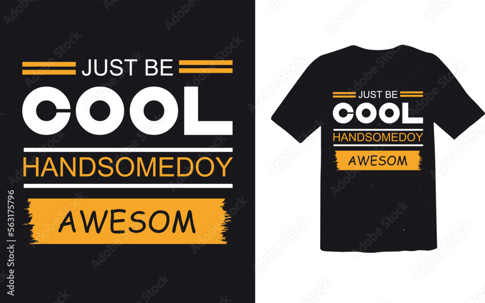 just cool... t shirt design concept