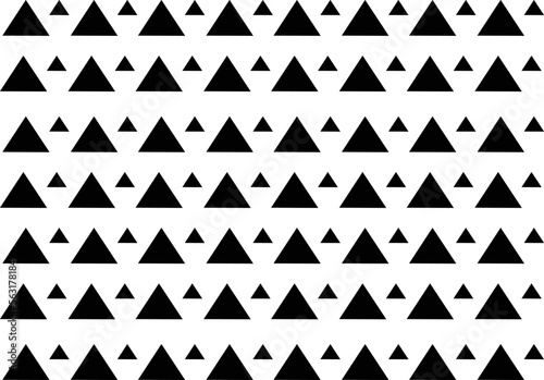 vector abstract pattern simple triangle black and white ethnic traditional tribal design for background ikat argyle gingham made in traditional textile center in India