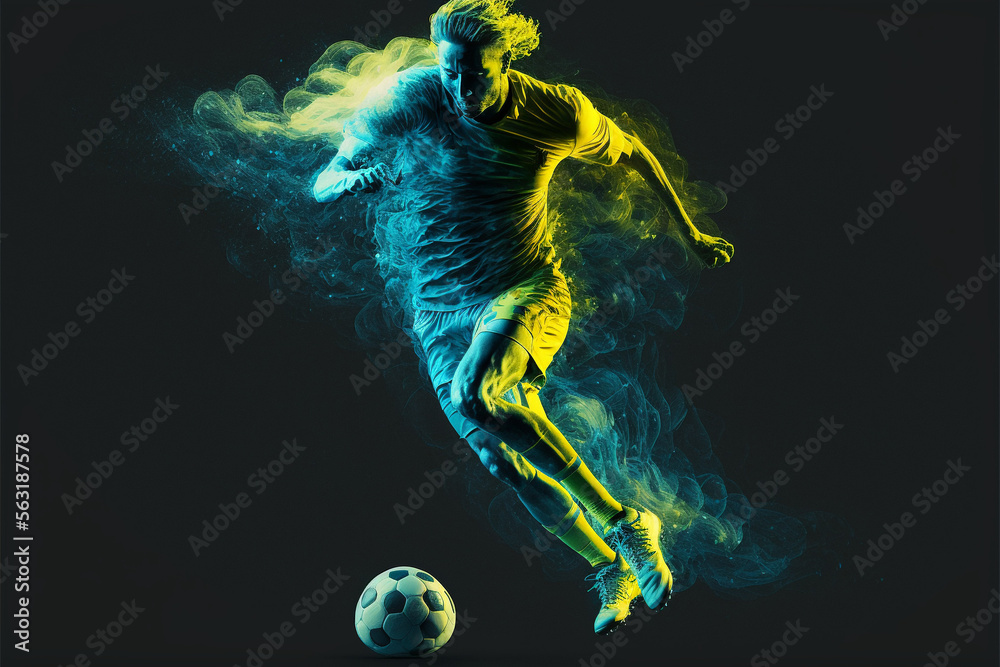 The Beautiful Game: An Illustrative Tribute to Soccer (AI Generated) The Beautiful Game: An Illustrative Tribute to Soccer (AI Generated)