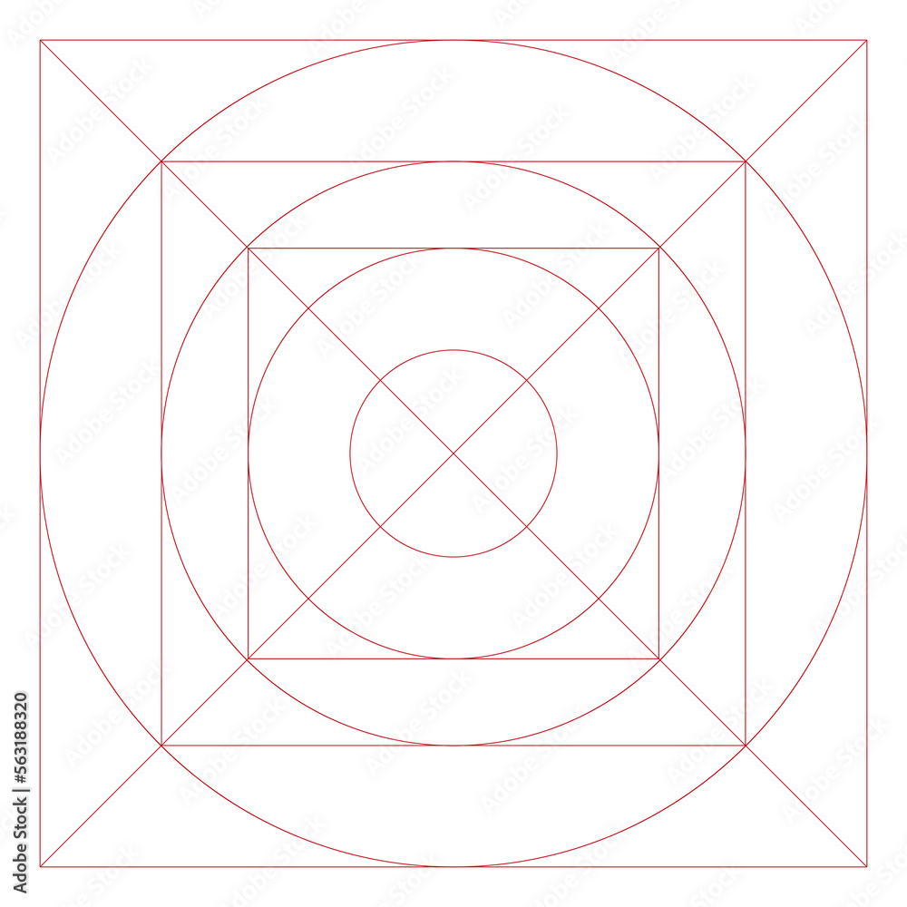 Application icon template with Guidelines, grids. Application icon template with Guidelines, grids.