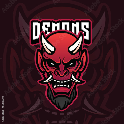 Demon Mascot Logo