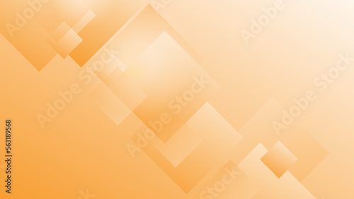 Fresh orange yellow geometry abstract background presentation vector illustration.