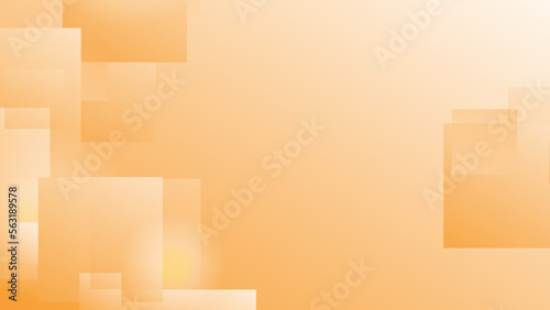 Fresh orange yellow geometry abstract background presentation vector illustration.