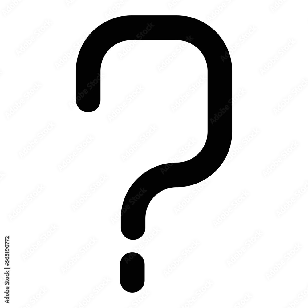 Question mark icon design template isolated Question mark icon design template isolated