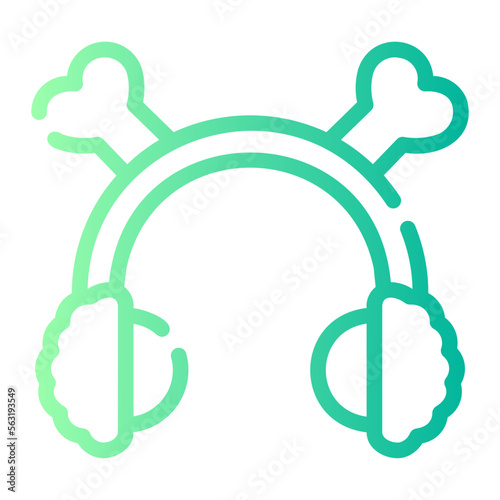 earmuff gradient icon