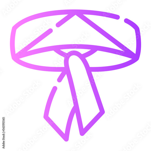 headband gradient icon