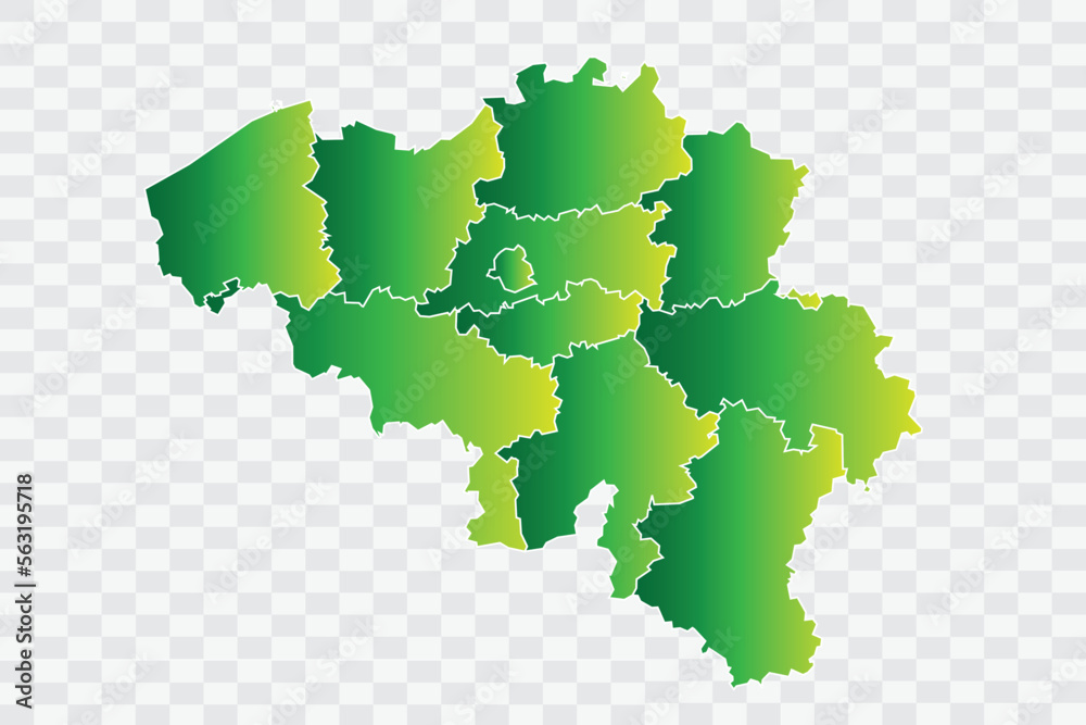 Belgium Map yellowish green Color Background quality files png
