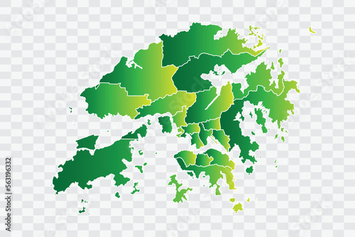 Hong Kong Map yellowish green Color Background quality files png
