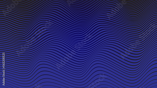 abstract blue background with lines wave gradient background cover title illustration