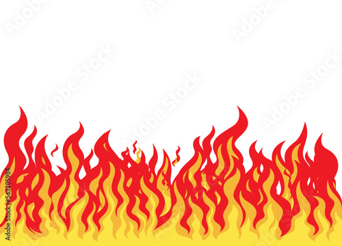 fire vector background for design use