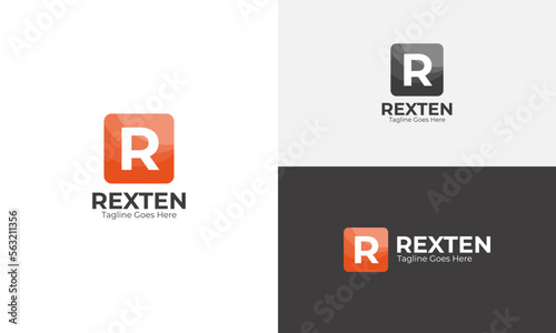 Rexten R Letter Logo