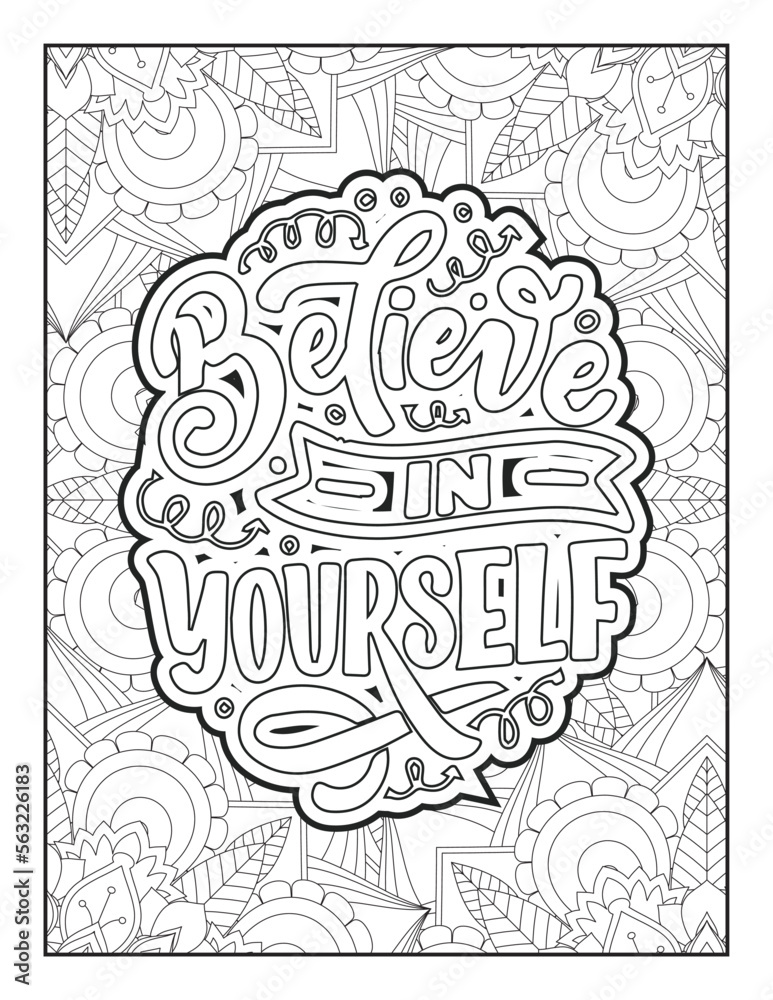 Quotes coloring page, Inspirational quotes, Quotes, positive quotes, Typography quotes