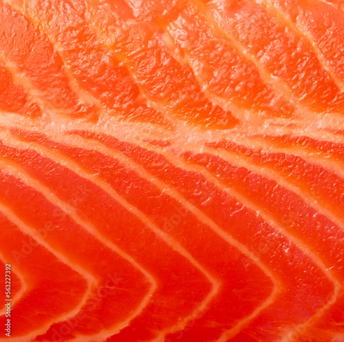 Salmon red fish fillet as a background.