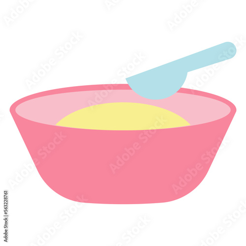 baby food illustration