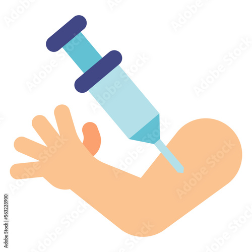 immunization for baby illustration