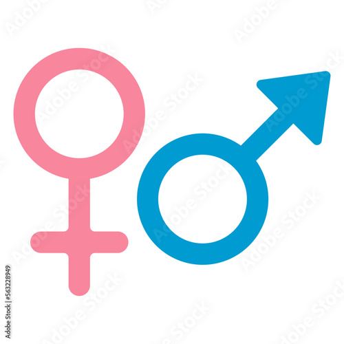 gender sex symbol illustration