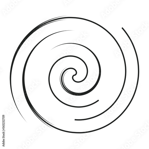 Cicular spin icon vector illustration 