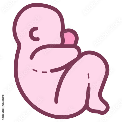 newborn baby illustration