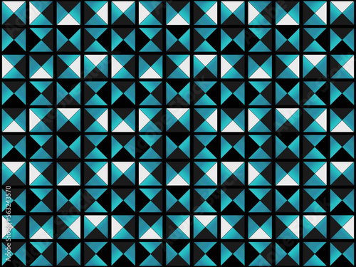 ピラミッドスタッズの背景　横位置　ブルー