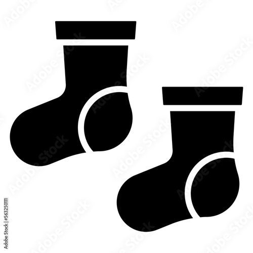 baby socks illustration