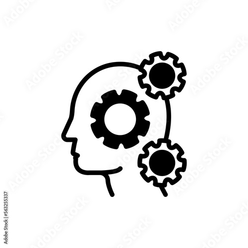 Skillful icon in vector. Logotype