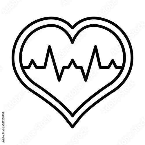 Heart rate Icon photo