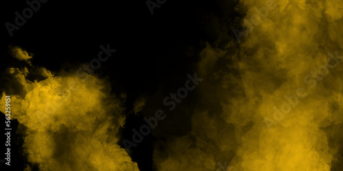 Yellow smoke