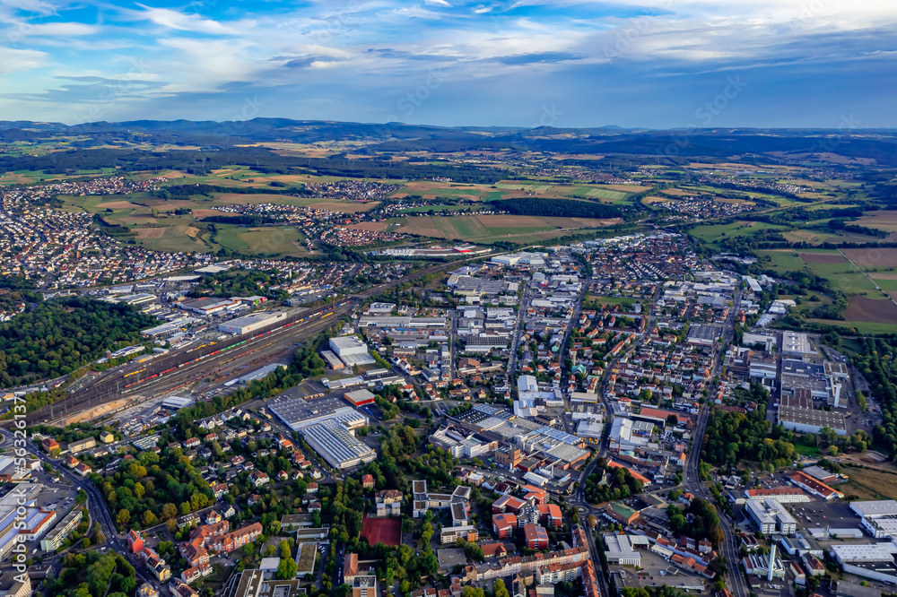 Beeindruckendsten Luftbilder von Fulda


