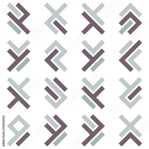 Asemic Glyph writing hieroglyph imitation abstract illustration