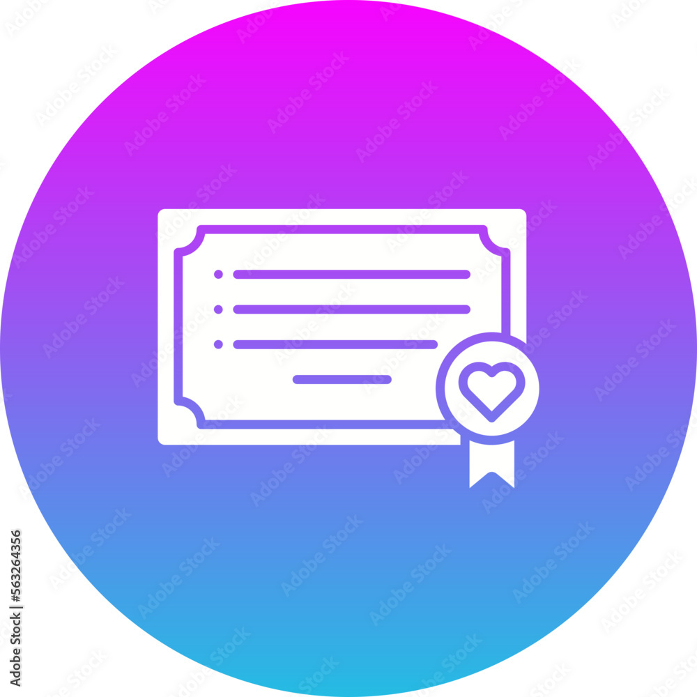 Certificate Icon Certificate Icon