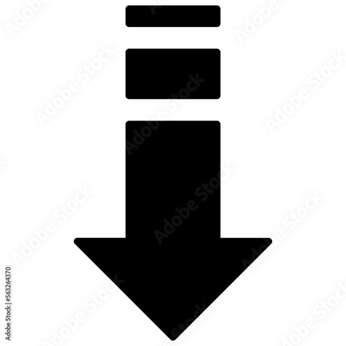 down dash black arrow Free Download down dash black arrow - GFXLoad