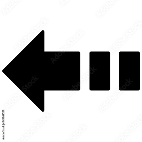 Free Download left dash black arrow - GFXLoad