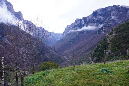 Vikos River in Greece. photo