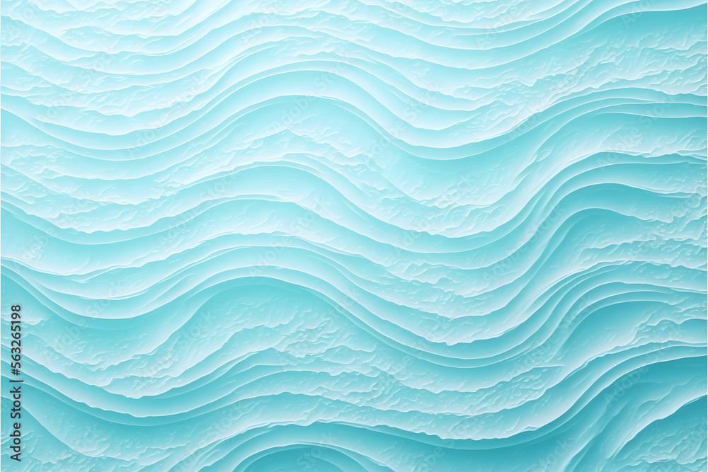 Water texture background, pastel blue design Background Graphic Resource made with Generative AI technology