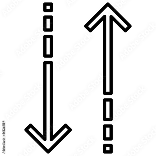 up down arrows icon