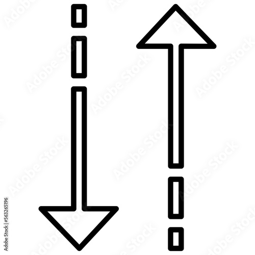 up down arrows icon