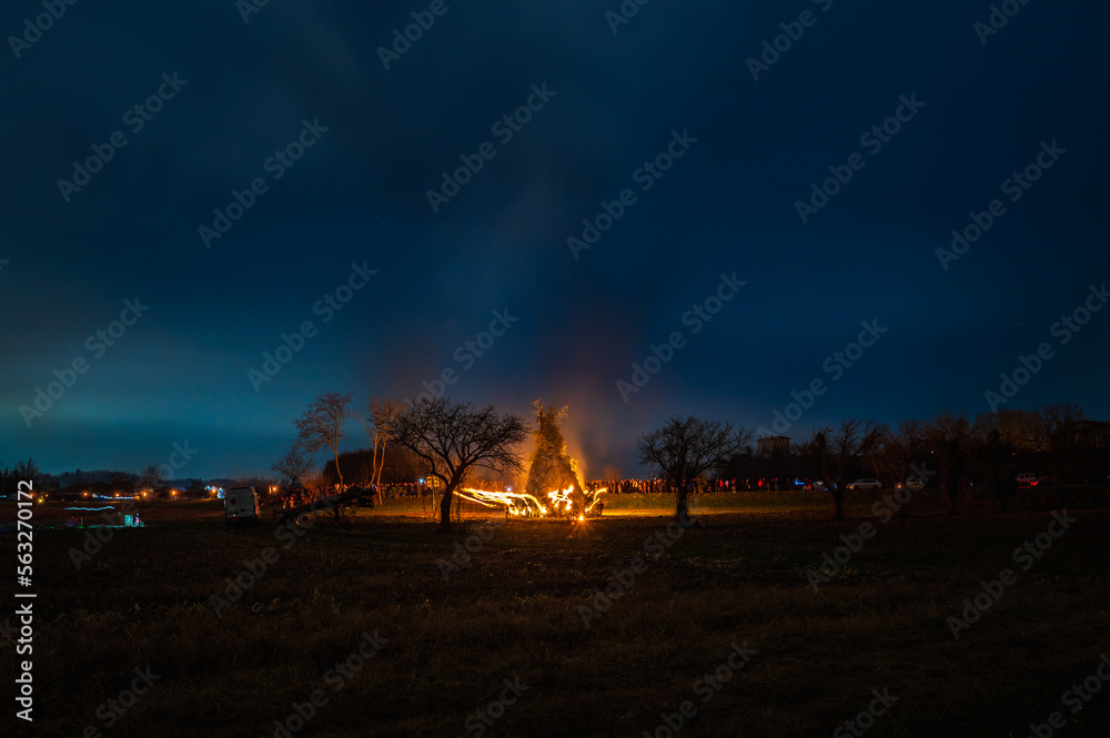Epiphany fires of tradition in Friuli Epiphany fires of tradition in Friuli