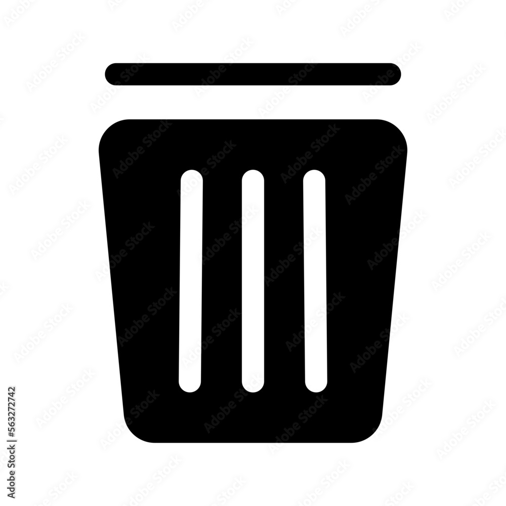 Trash Icon Vector Symbol Design Illustration