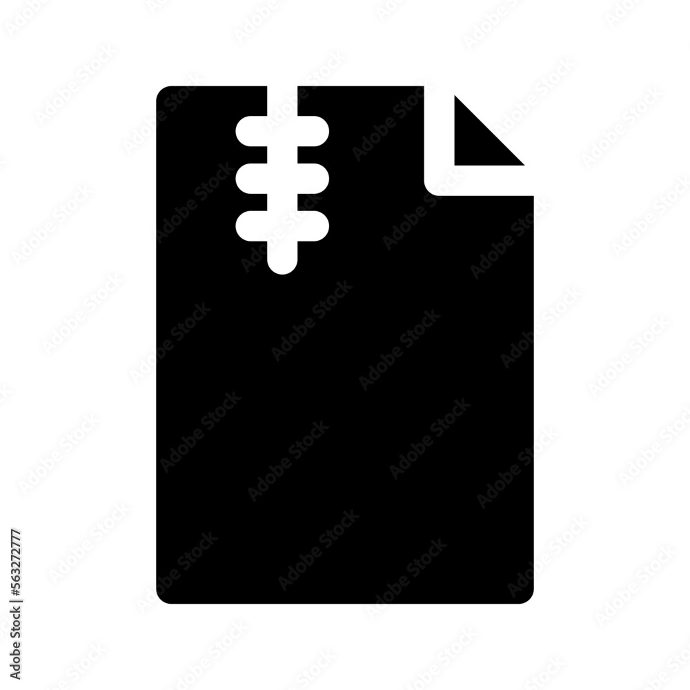 Fototapeta premium File Icon Vector Symbol Design Illustration