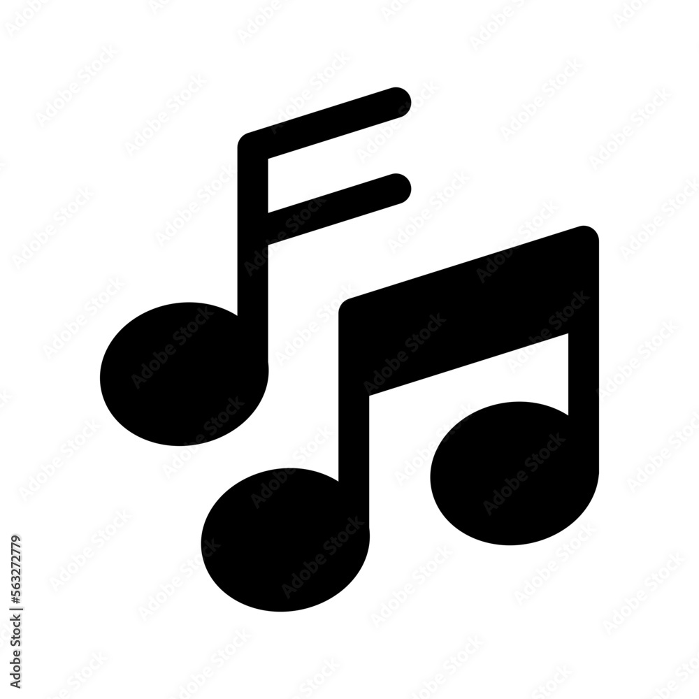 Music Icon Vector Symbol Design Illustration Music Icon Vector Symbol Design Illustration