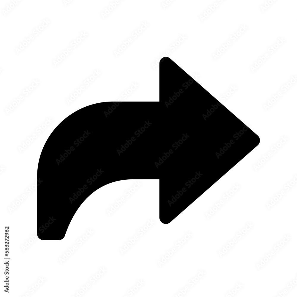 Forward Icon Vector Symbol Design Illustration Forward Icon Vector Symbol Design Illustration